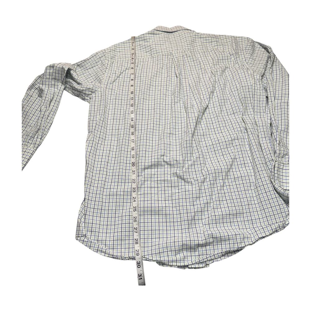 Nautica Classic Fit Plaid Button Down Shirt Mens 16.5 34 35 - Picture 9 of 10